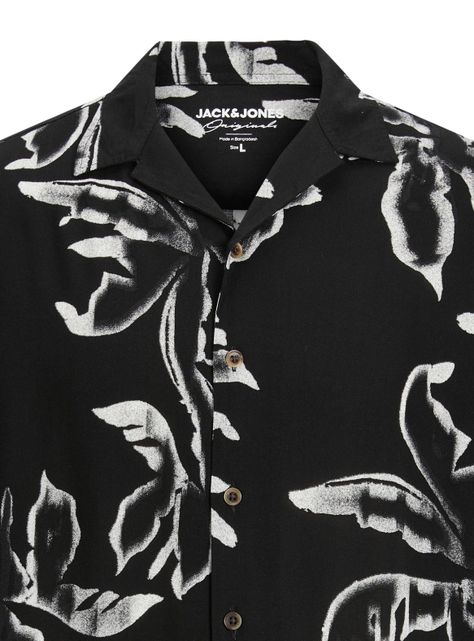 Camisa Cuello V Estampada-1