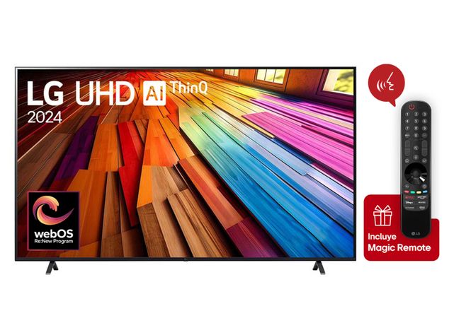 LED Smart TV 86" 4K UHD 86UT8050PSB + Magic Remote-0