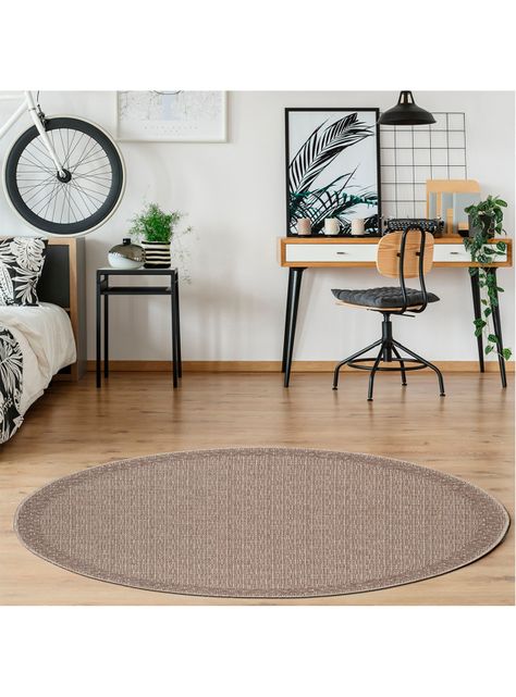 Alfombra Redonda Venus Beige 150x150 cm-2