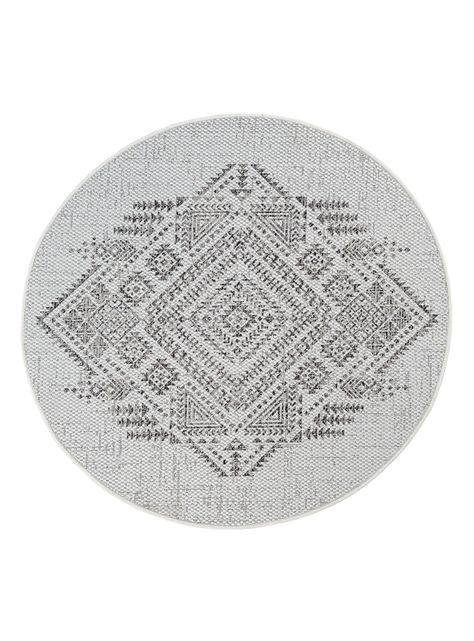 Alfombra Venus Redonda 200x200 cm Gris-0