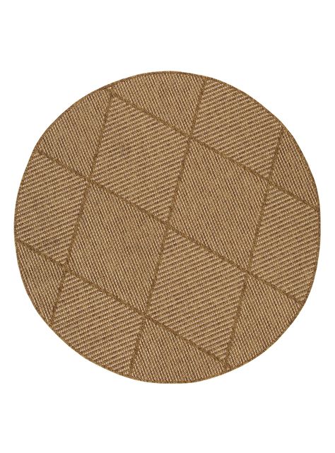 Alfombra Venus Redonda 200x200 cm Camel-0