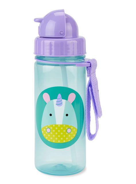 Botella Zoo Straw Bottle PP Unicornio-0