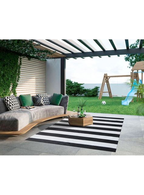 Alfombra Kala 160x230 cm Negro-2