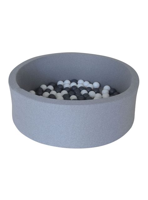 Piscina de Pelotas Soft Gris-0