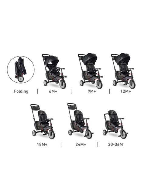 Coche Smartrike Str7 Urban Negro-5