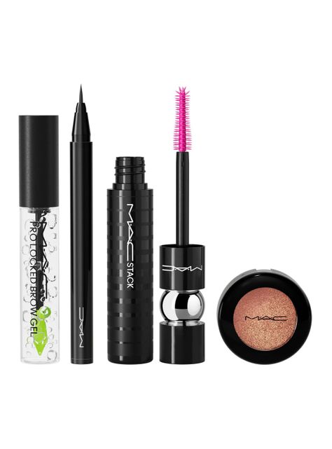 Set De Maquillaje Mac Glam As Gold Eye Kit-2