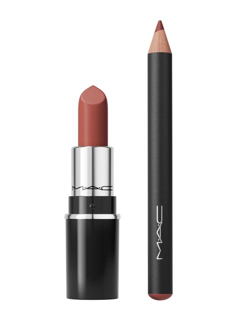 Set de Maquillaje Tiny Treasures Mini Lip Duo Neutral - Lip Pencil 1.45g + Lustreglass Mini Lipstick 1.7g-0