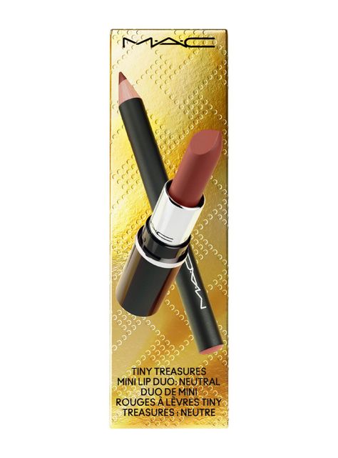 Set de Maquillaje Tiny Treasures Mini Lip Duo Neutral - Lip Pencil 1.45g + Lustreglass Mini Lipstick 1.7g-3