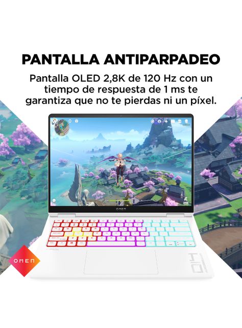 Notebook Gaming OMEN  14-fb0000la Intel Core Ultra 7 16GB RAM 1TB SSD NVIDIA GeForce RTX 4060 14" OLED 2.8K 120 Hz Windows 11 Home-5
