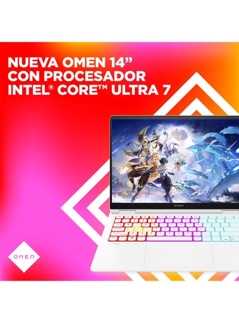 Notebook Gaming OMEN  14-fb0000la Intel Core Ultra 7 16GB RAM 1TB SSD NVIDIA GeForce RTX 4060 14" OLED 2.8K 120 Hz Windows 11 Home-6