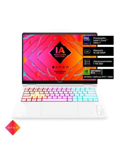 Notebook Gaming OMEN  14-fb0000la Intel Core Ultra 7 16GB RAM 1TB SSD NVIDIA GeForce RTX 4060 14" OLED 2.8K 120 Hz Windows 11 Home-2