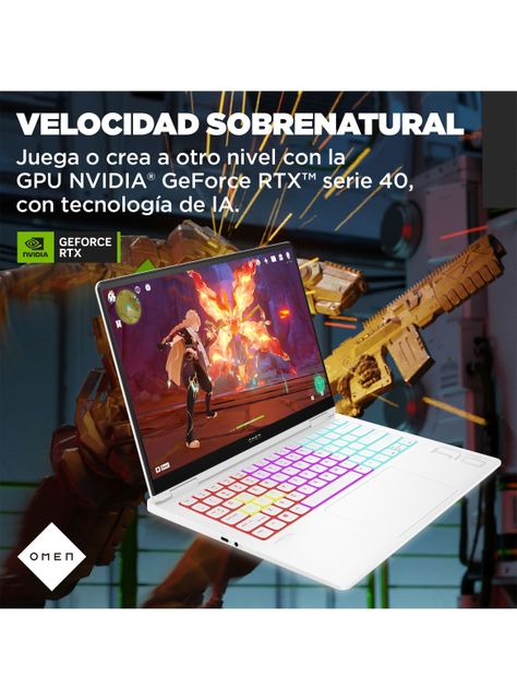 Notebook Gaming OMEN  14-fb0000la Intel Core Ultra 7 16GB RAM 1TB SSD NVIDIA GeForce RTX 4060 14" OLED 2.8K 120 Hz Windows 11 Home-7