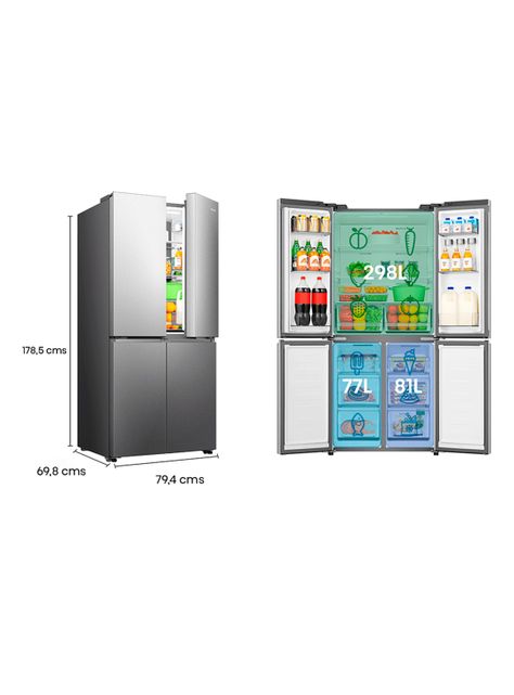 Refrigerador Side by Side No Frost 456 Litros RQ5P470NECF Cross Door-1