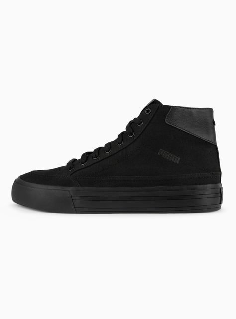 Zapatilla Urbana Canvas- Court Classic Vulc Mid Hombre-2