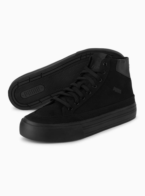 Zapatilla Urbana Canvas- Court Classic Vulc Mid Hombre-1