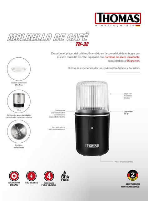 Molinillo de Café TH-32-3