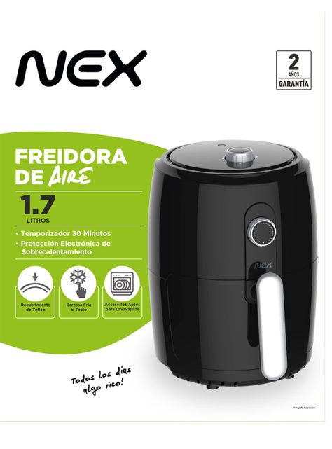 Freidora de Aire 1.7 Litros AFM1700-6