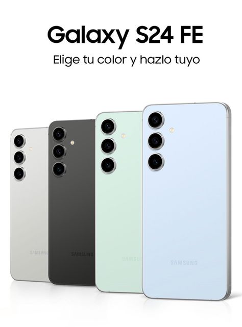 Smartphone Galaxy S24 FE 5G 256GB 6.7" Light Green Liberado-1