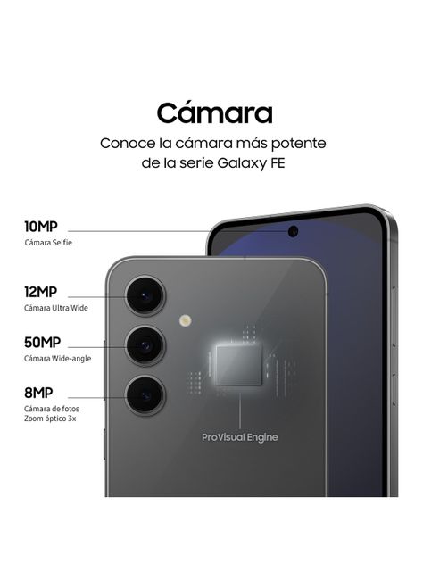Smartphone Galaxy S24 FE 5G 256GB 6.7" Light Green Liberado-3