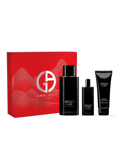 Set Perfume Armani Code EDT Hombre 125ml + 15ml + Gel de Ducha 75ml Giorgio Armani-1