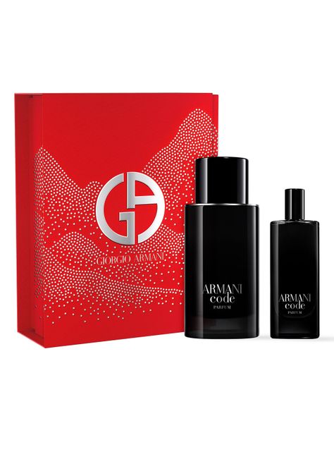 Set Perfume Armani Code Parfum Hombre 75 ml + 15 ml Giorgio Armani-1