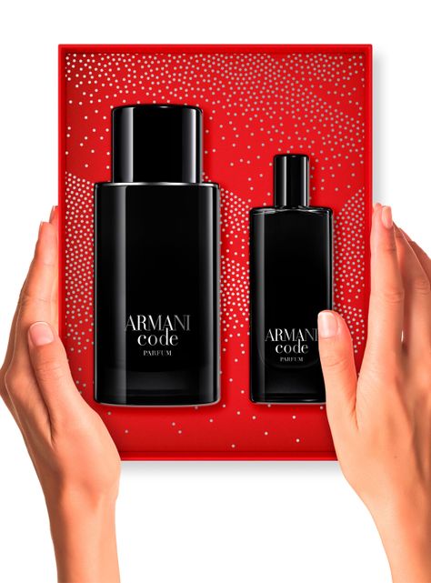 Set Perfume Armani Code Parfum Hombre 75 ml + 15 ml Giorgio Armani-2