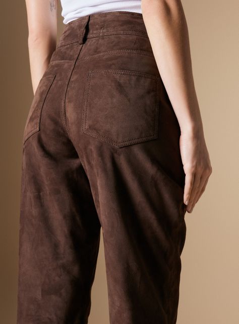 Pantalón Gamuza Forrado Colaboración María Pombo-3