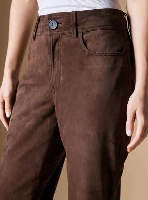 Pantalón Gamuza Forrado Colaboración María Pombo-2