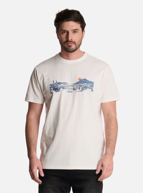 Polera Logo Front Print T-Shirt-0