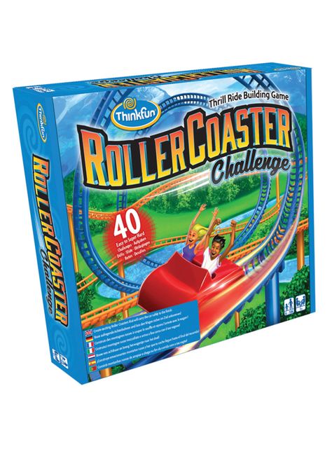 Thinkfun Juego de Ingenio Roller Coaster Challenge Caramba-0