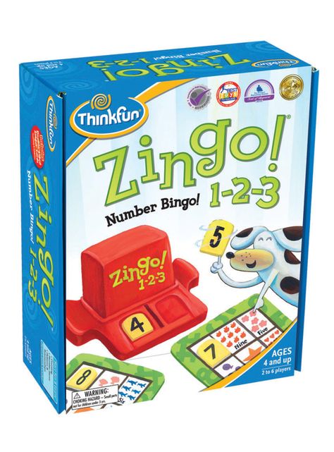 Thinkfun Juego de Ingenio Zingo 123 Caramba-0