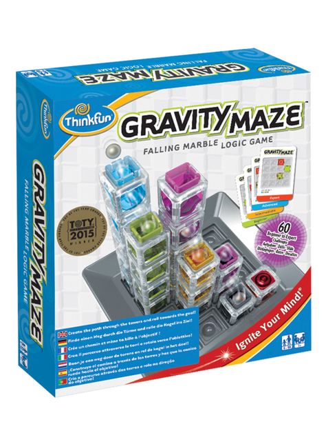Thinkfun Juego de Ingenio Gravity Maze Caramba-0