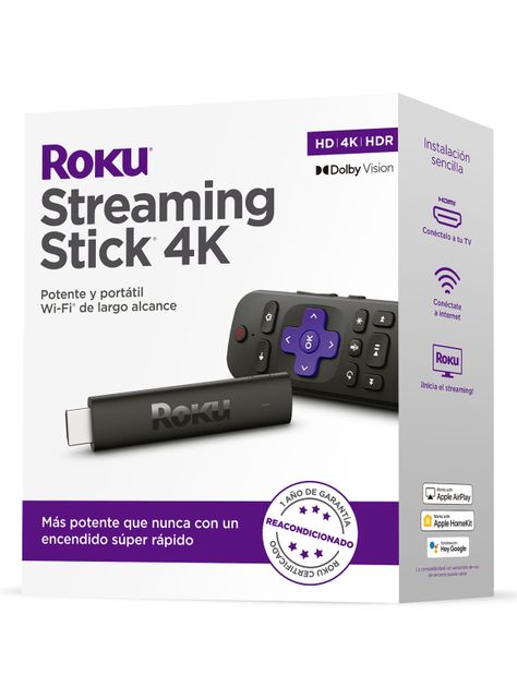 Roku Stick 4K Reacondicionado-0