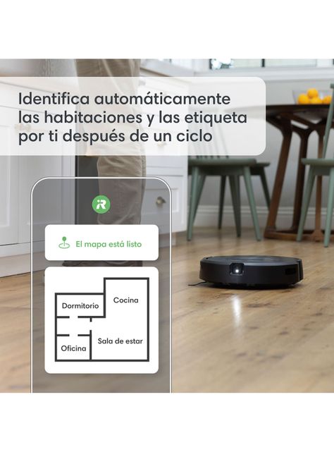 Aspiradora y Trapeadora Robot 2 en 1 Roomba Combo j5+-3