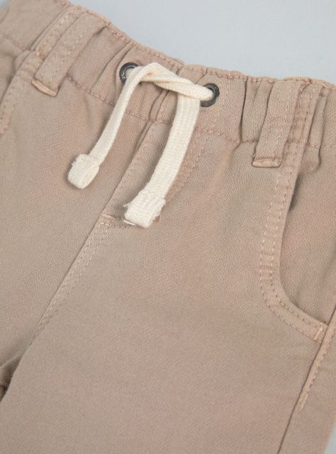 Jeans Color con Cordón Ajustable-1