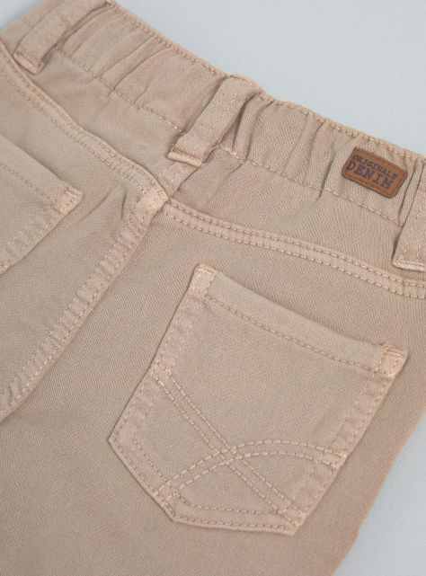 Jeans Color con Cordón Ajustable-2