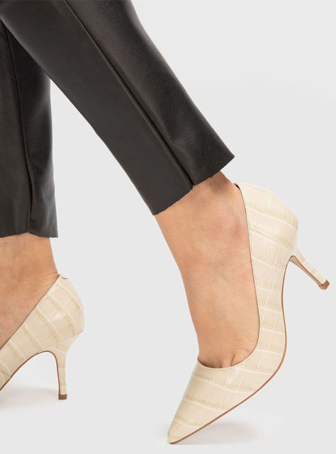 Zapato Formal Alessia Cuero Mujer-0