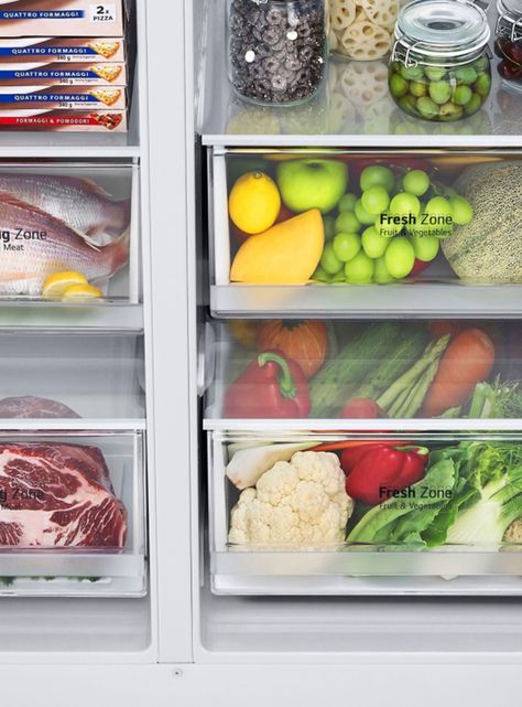 Refrigerador Side by Side No Frost 647 Litros GS66BVP Instaview-6