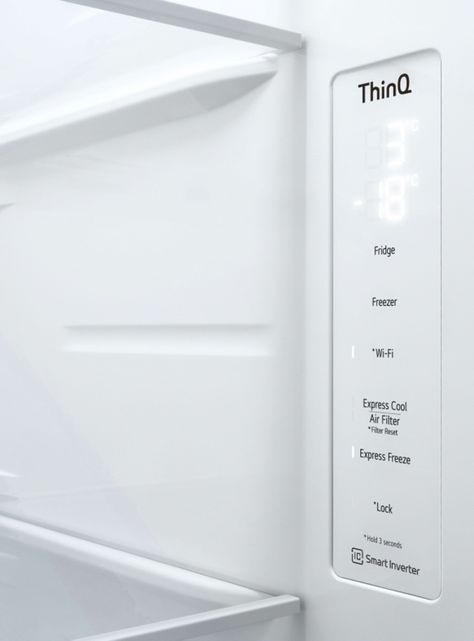 Refrigerador Side by Side No Frost 647 Litros GS66BVP Instaview-7