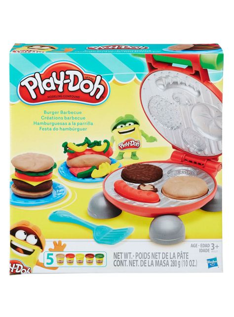 Juego PlayDoh de Creación Hamburguesas a la Parrilla-1