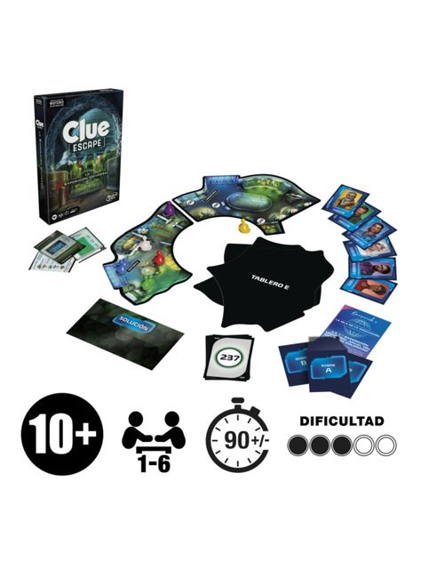 Juego de Mesa Clue Escape La Exposición Universal-5