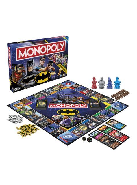 Juego de Mesa Monopoly Batman-3