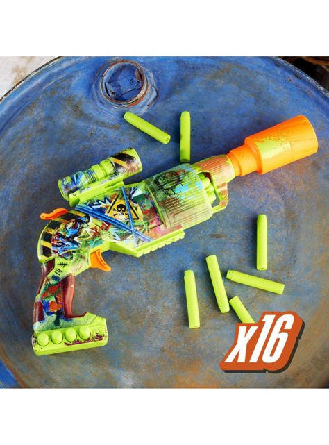 Lanzador Nerf Zombie Driller-5