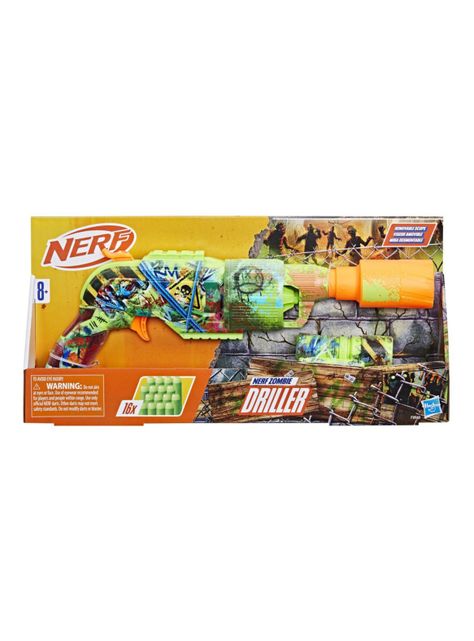 Lanzador Nerf Zombie Driller-3