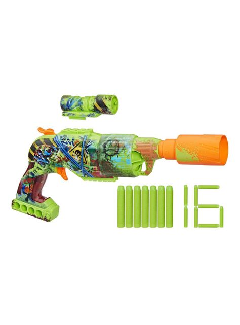 Lanzador Nerf Zombie Driller-0