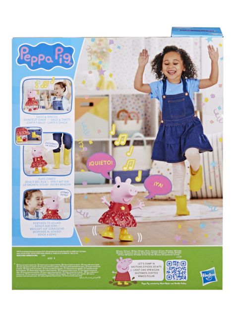 Muñeca Peppa Pig Diversión en los Charcos-1