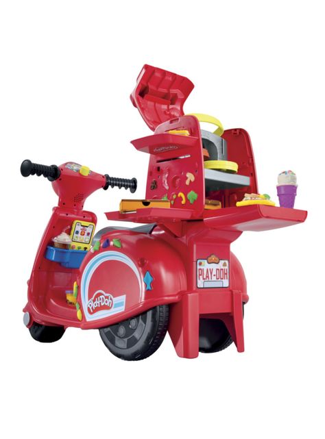 Masas y Plastilinas Moto Repartidora de Pizzas-4