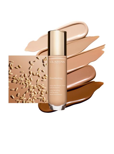 Base Clarins Everlasting Foundation N 107C Beige-2