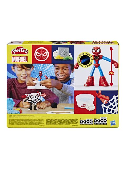 Masas y Plastilinas Marvel Lanza y Atrapa Spider-Man-5