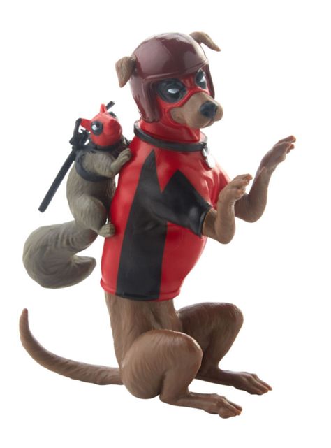Figura de Acción Deadpool con Motoneta-3